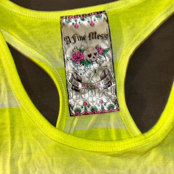Racerback Tank by A Fine Mess Small - Picture 2 of 2